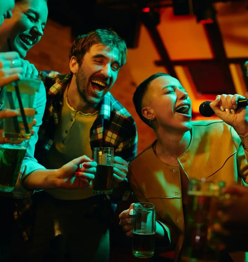 Singers in Karaoke show in Cairns